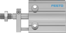 Festo Compacte Cilinder 25mm Boring 10mm Slag Enkelwerkend - 4840839