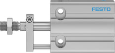 Festo Compacte Cilinder 25mm Boring 15mm Slag Enkelwerkend - 4840840