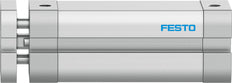 Festo Compacte Cilinder 12mm Boring 40mm Slag ISO 21287 Dubbelwerkend - 554211