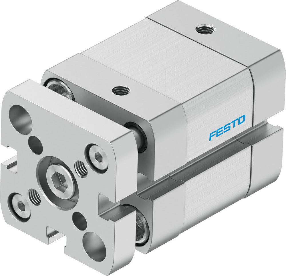 Festo Compacte Cilinder 25mm Boring 10mm Slag ISO 21287 Dubbelwerkend - 554230