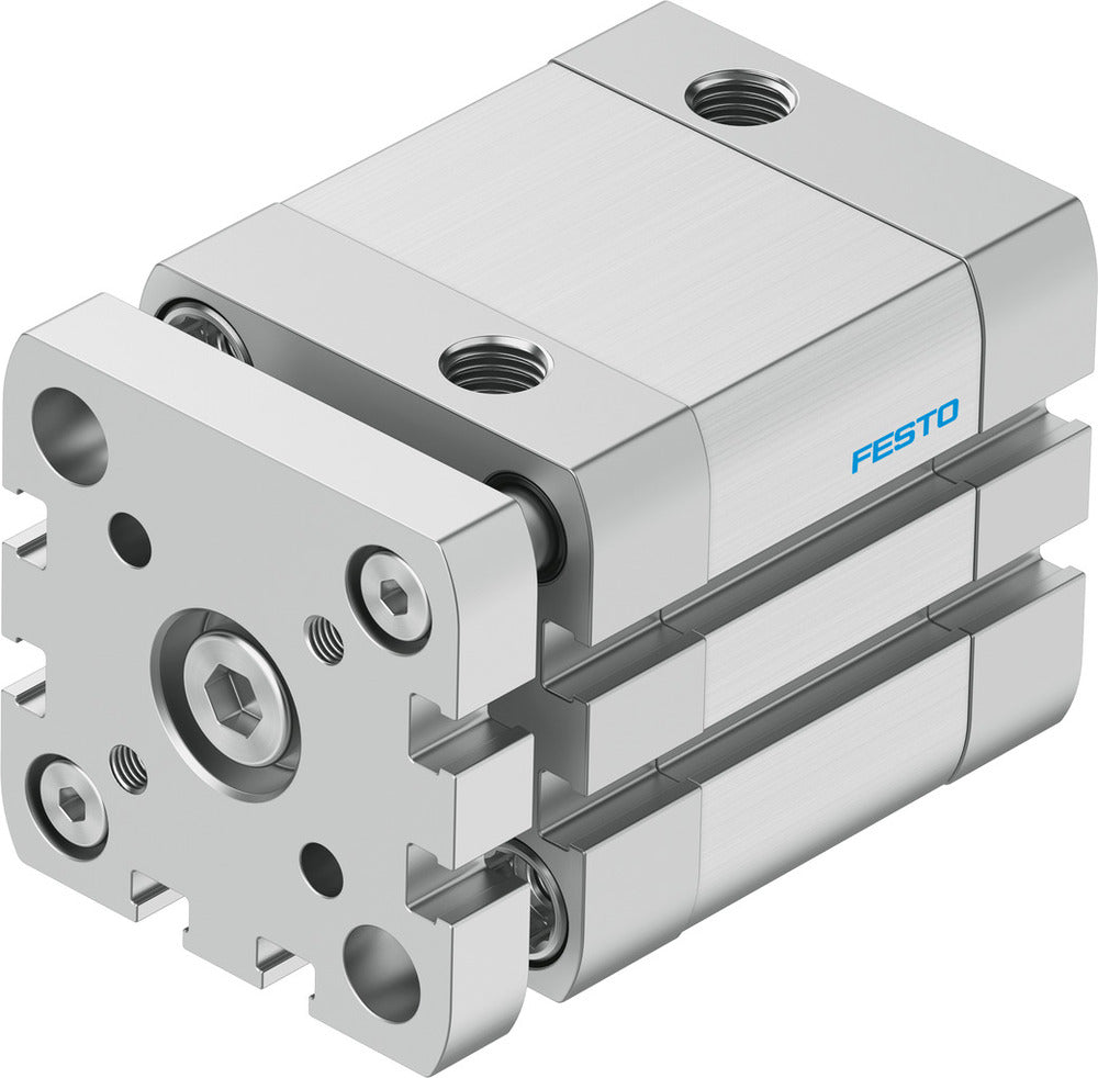 Festo Compact Cylinder 40mm Bore 20mm Stroke ISO 21287 Double Acting - 574033
