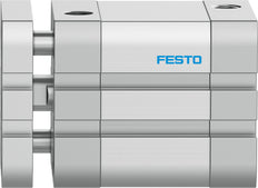Festo Compacte Cilinder 40mm Boring 20mm Slag ISO 21287 Dubbelwerkend - 554251