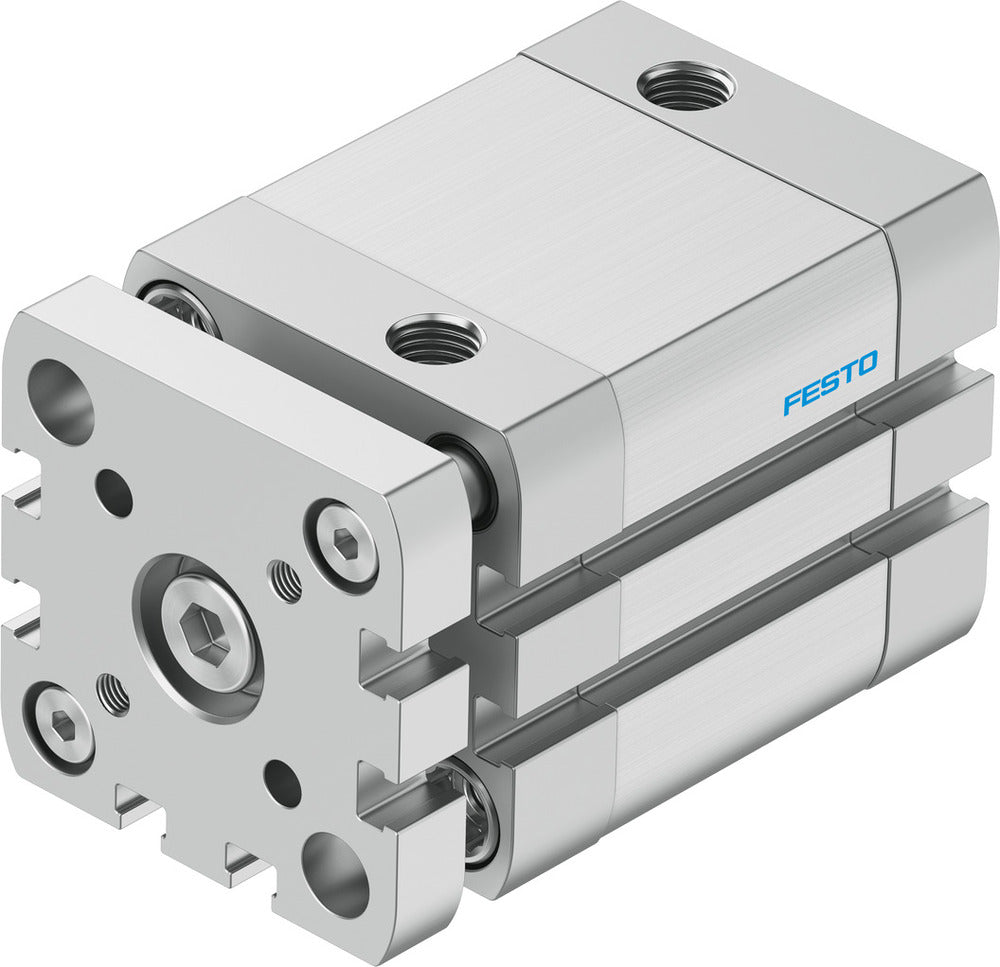 Festo Compact Cylinder 40mm Bore 25mm Stroke ISO 21287 Double Acting - 554252