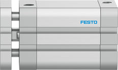 Festo Compacte Cilinder 40mm Boring 40mm Slag ISO 21287 Dubbelwerkend - 574036