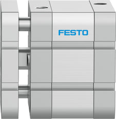 Festo Compact Cylinder 63mm Bore 10mm Stroke ISO 21287 Double Acting - 574049