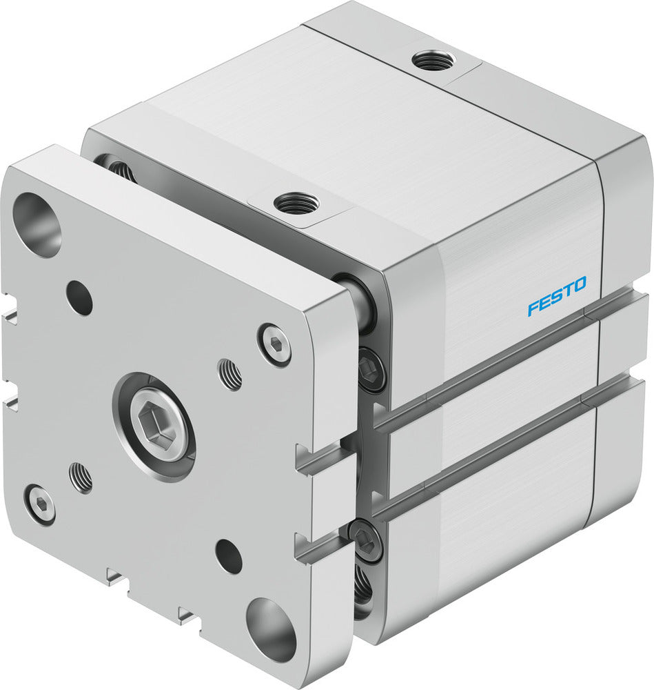 Festo Compacte Cilinder 80mm Boring 30mm Slag ISO 21287 Dubbelwerkend - 574062