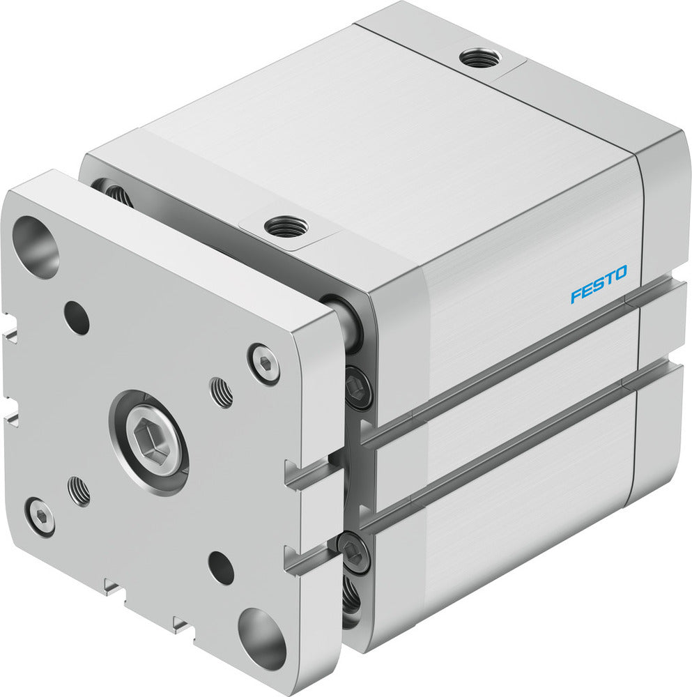 Festo Compacte Cilinder 80mm Boring 50mm Slag ISO 21287 Dubbelwerkend - 554283