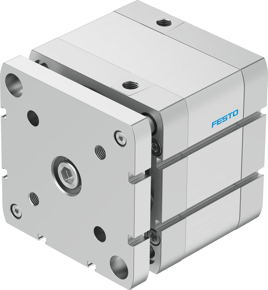 Festo Compacte Cilinder 100mm Boring 25mm Slag ISO 21287 Dubbelwerkend - 577227