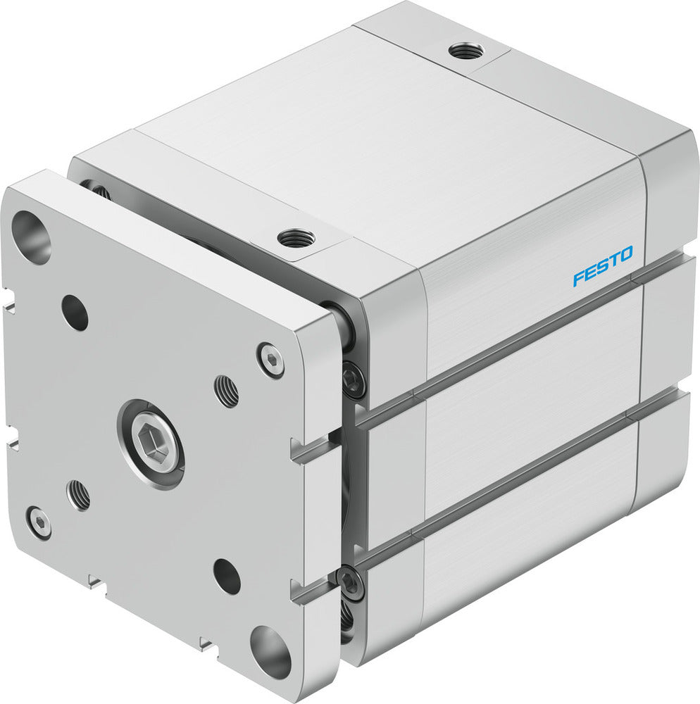 Festo Compacte Cilinder 100mm Boring 60mm Slag ISO 21287 Dubbelwerkend - 554293
