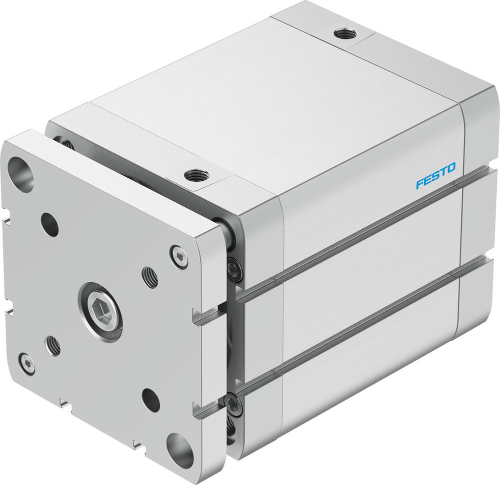 Festo Compact Cylinder 100mm Bore 80mm Stroke ISO 21287 Double Acting - 577232