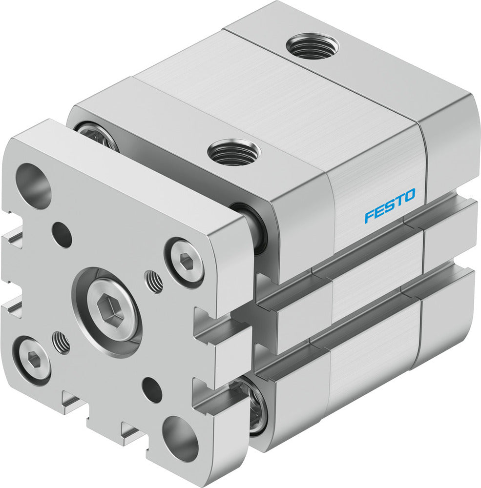 Festo Compacte Cilinder 40mm Boring 10mm Slag ISO 21287 Dubbelwerkend - 554249