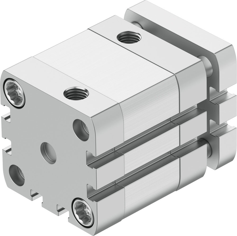 Festo Compact Cylinder 40mm Bore 15mm Stroke ISO 21287 Double Acting - 554250