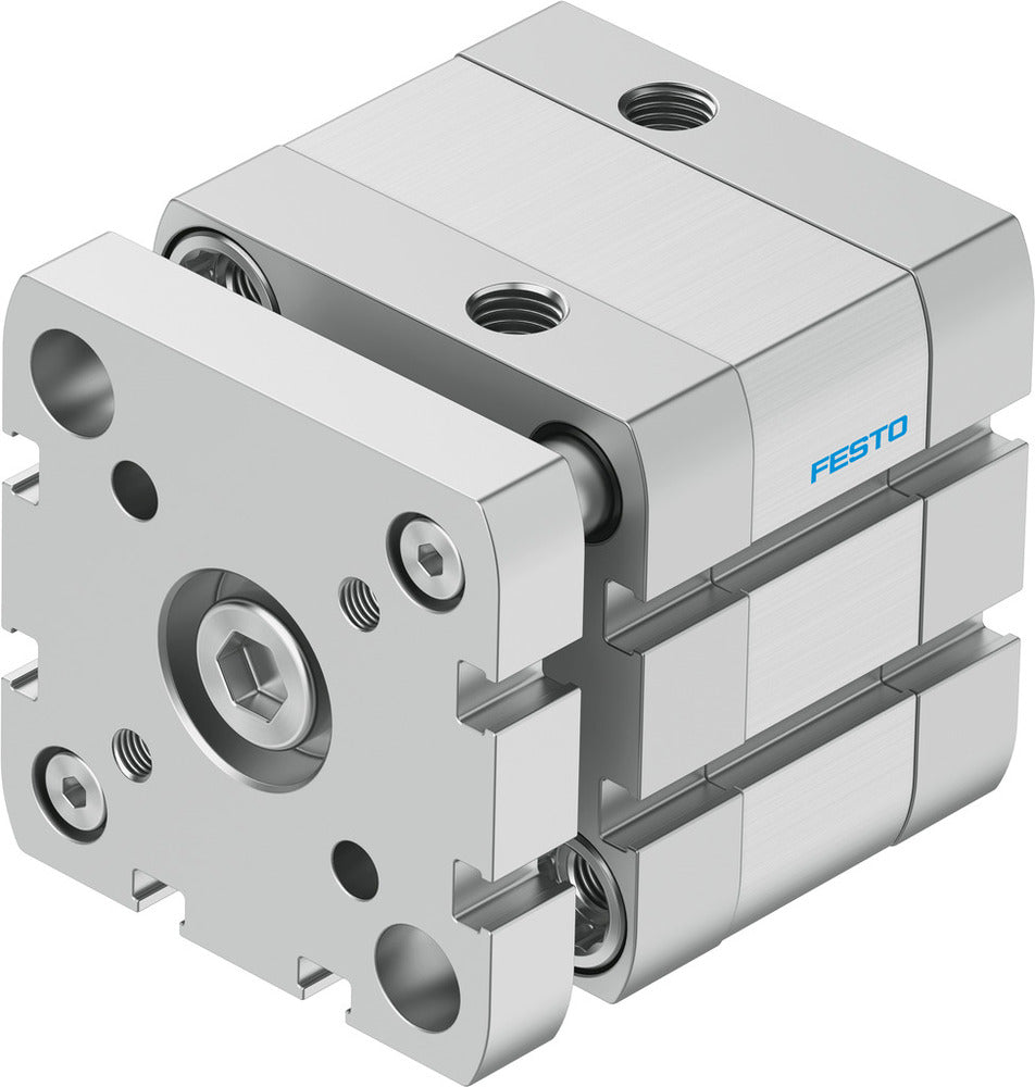 Festo Compacte Cilinder 50mm Boring 10mm Slag ISO 21287 Dubbelwerkend - 554259