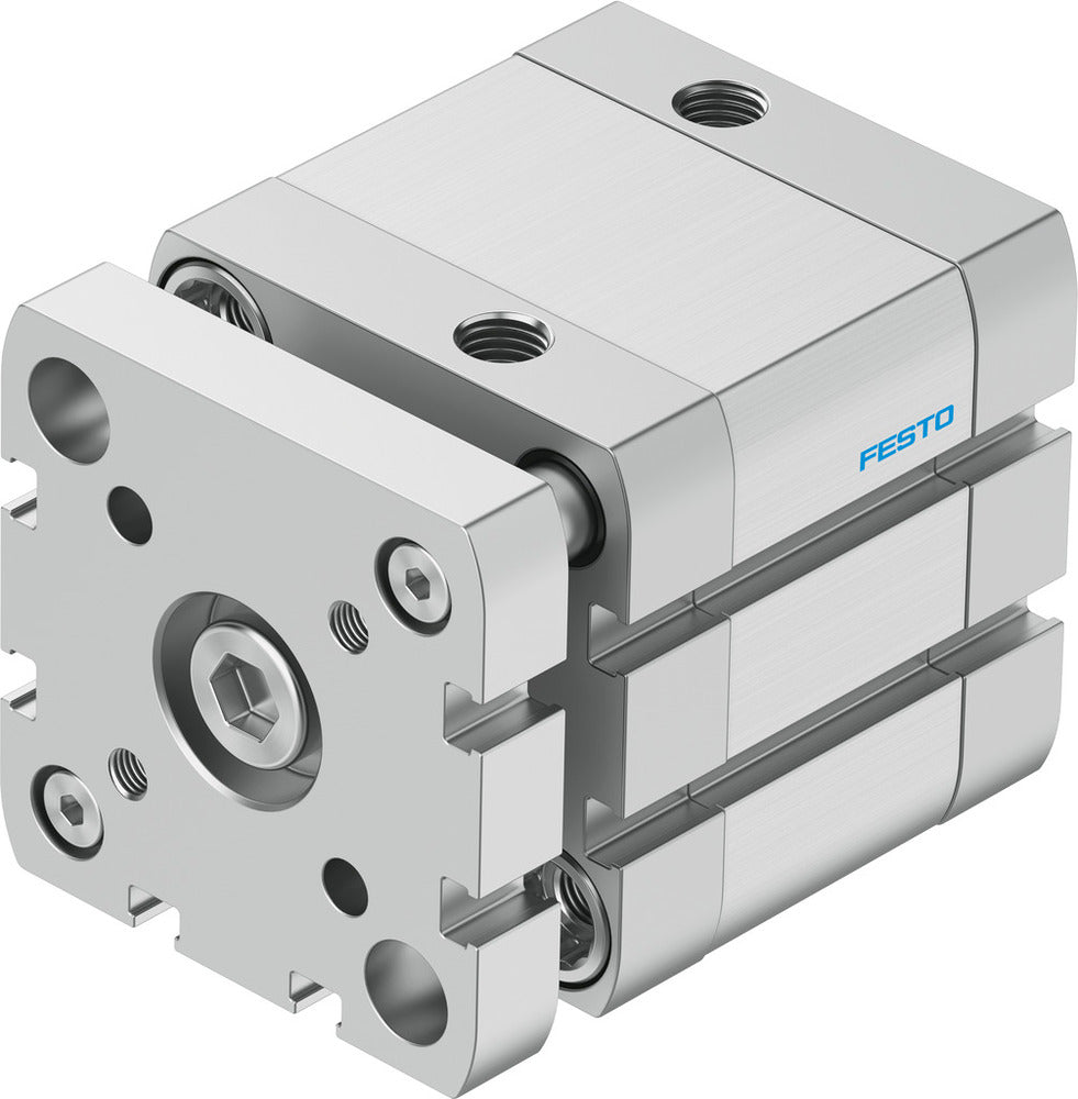 Festo Compacte Cilinder 50mm Boring 20mm Slag ISO 21287 Dubbelwerkend - 574042