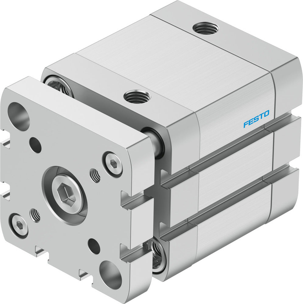 Festo Compacte Cilinder 50mm Boring 25mm Slag ISO 21287 Dubbelwerkend - 574043
