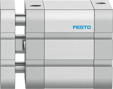 Festo Compact Cylinder 50mm Bore 25mm Stroke ISO 21287 Double Acting - 554262