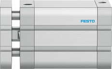 Festo Compacte Cilinder 50mm Boring 50mm Slag ISO 21287 Dubbelwerkend - 574046