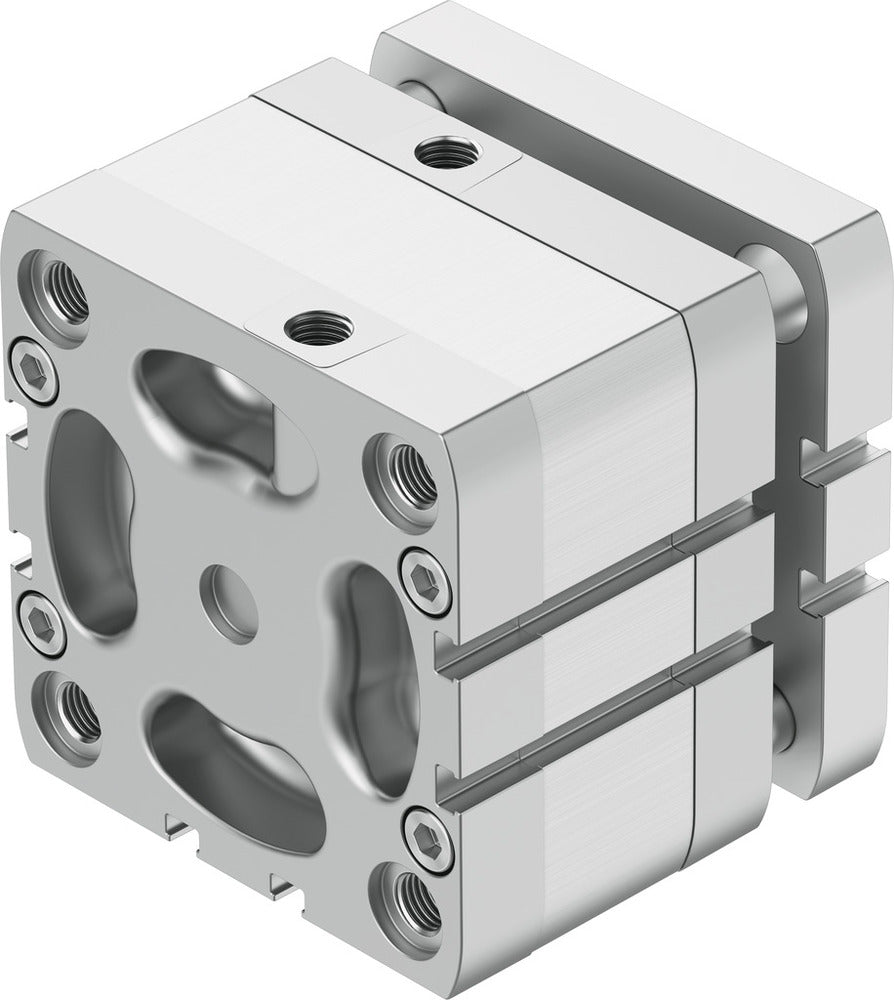 Festo Compacte Cilinder 80mm Boring 10mm Slag ISO 21287 Dubbelwerkend - 574058
