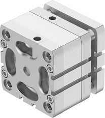 Festo Compacte Cilinder 80mm Boring 10mm Slag ISO 21287 Dubbelwerkend - 554277