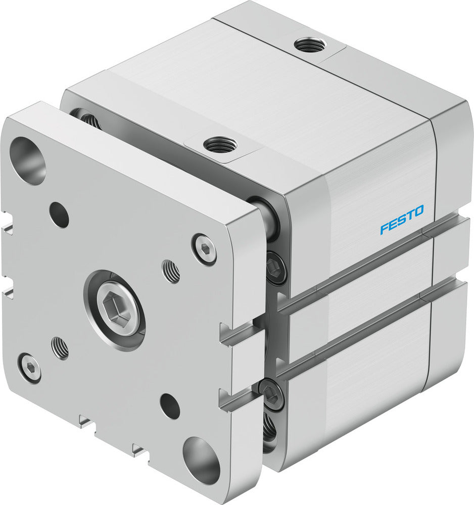 Festo Compacte Cilinder 80mm Boring 25mm Slag ISO 21287 Dubbelwerkend - 574061