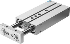 Festo Cilinder Met Dubbele Zuigerstang 20mm Boring 25mm Slag Dubbelwerkend - 32694