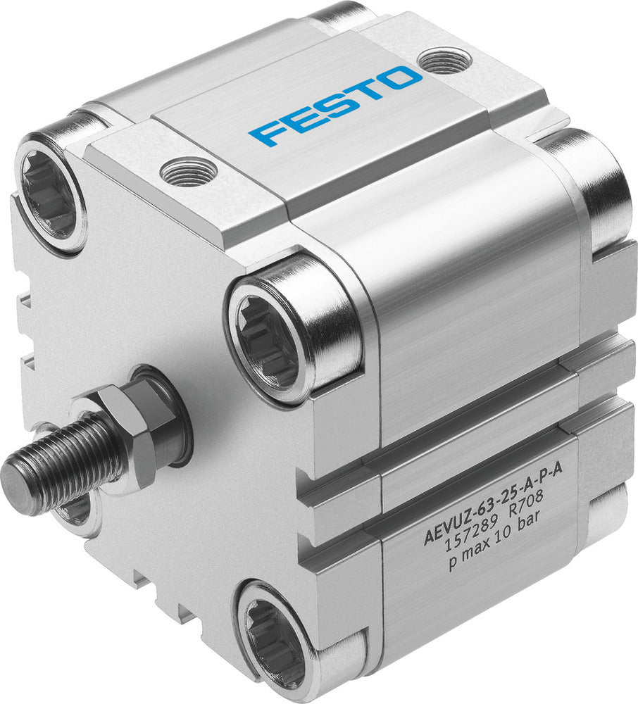 Festo Compact Cylinder 50mm Bore 15mm Stroke Single Acting - 157283