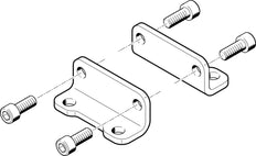 Festo Voetbevestiging Bouwgrootte 80 ISO 21287 - 537260