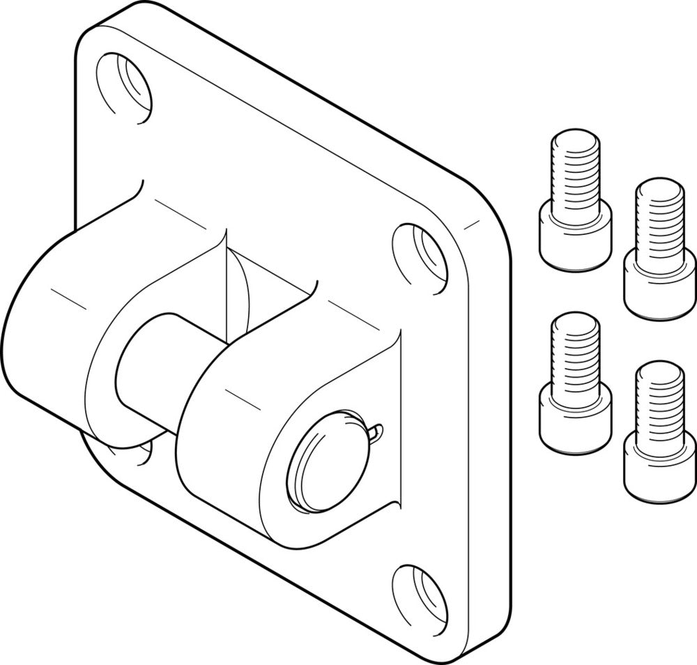 Festo Gaffel Flens Bouwgrootte 160 ISO 15552 - 152597