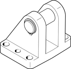 Festo Lagerblok Bouwgrootte 125 - 31767