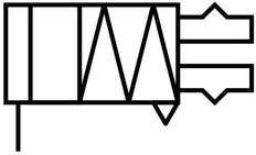 Festo Hoekgrijper 14Deg Bouwgrootte 12 Enkelwerkend - 185704