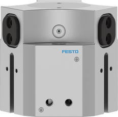 Festo Driepuntsgrijper 6mm Slag - Bouwgrootte 40 Dubbelwerkend - 1163042