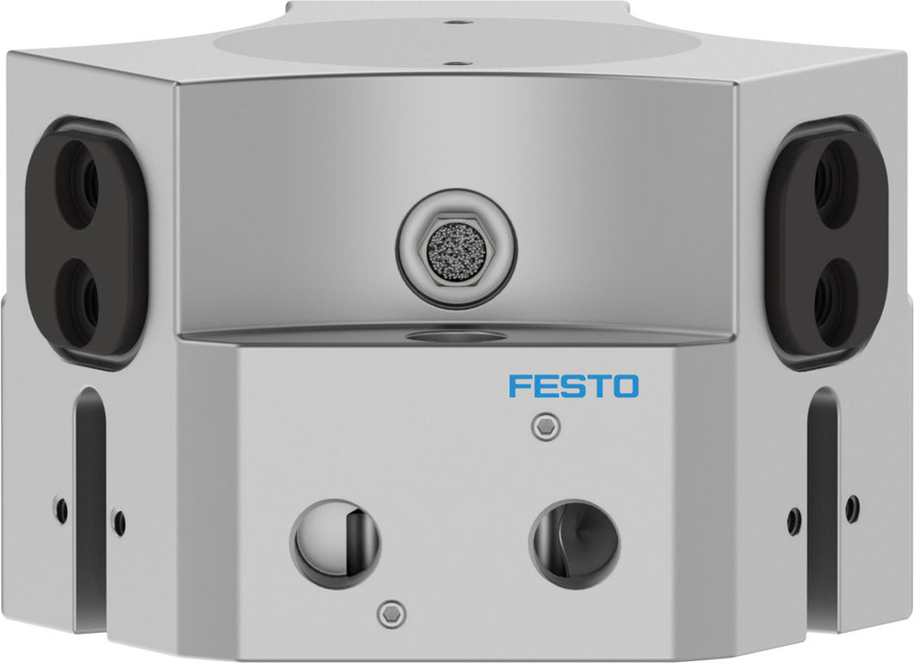 Festo Driepuntsgrijper 8mm Slag - Bouwgrootte 50 Dubbelwerkend - 1163043