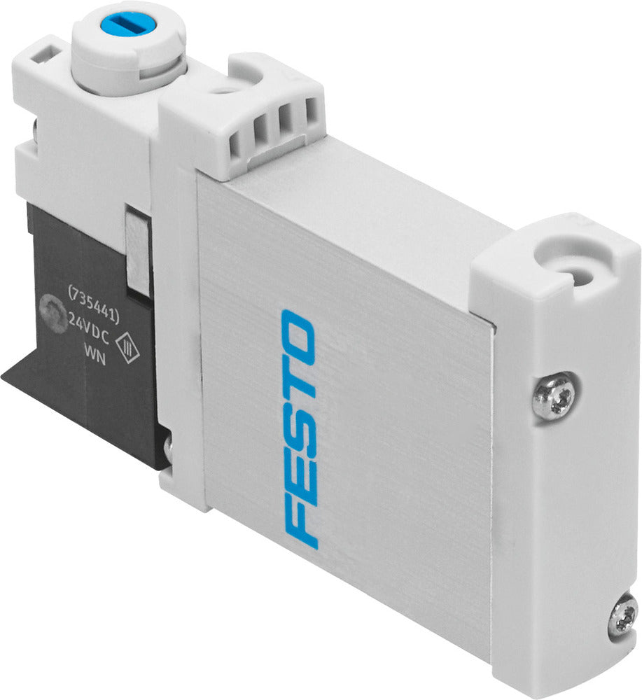 Festo 5/2 Monostabiele Lucht Magneetventiel Flens 80l/min - 574347