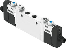Festo 2x3/2 NO Monostable Air Solenoid Valve M7 155l/min - 8031481