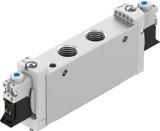 Festo 5/3 Pressurized Air Solenoid Valve G1/4 1000l/min - 574433