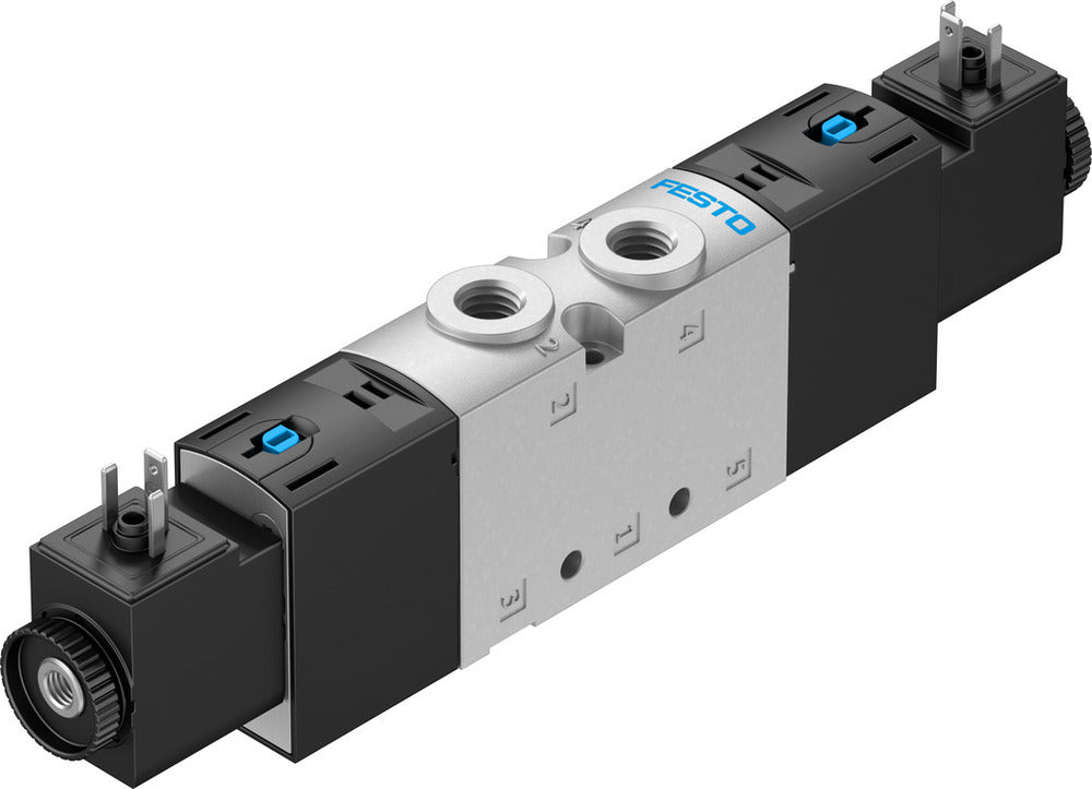 Festo 5/3 NC Air Solenoid Valve G1/8 700l/min - 575686