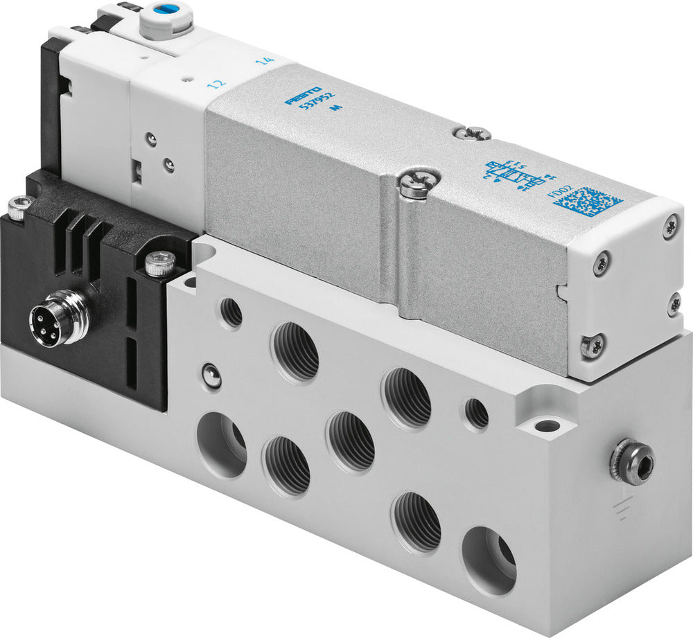 Festo 5/2 Monostabiel Lucht Magneetventiel G1/8 670L/Min - 537972