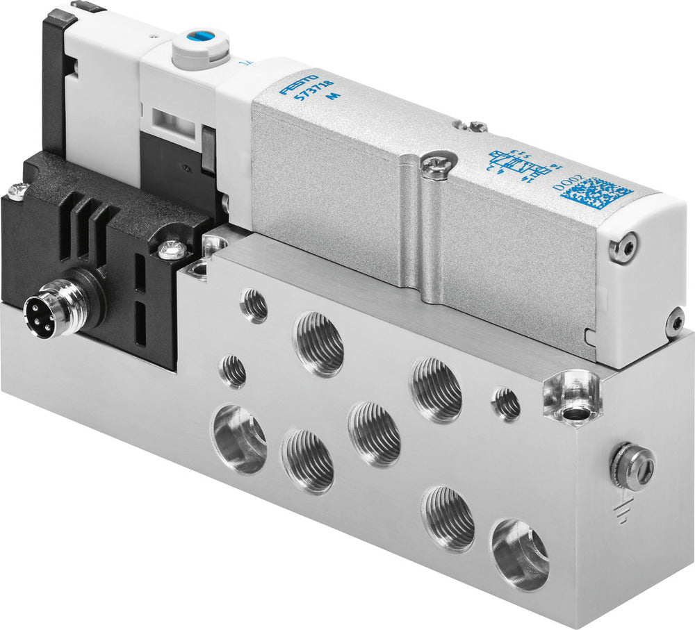 Festo 5/2 Monostabiel Lucht Magneetventiel G1/8 550 - 670L/Min - 8023554