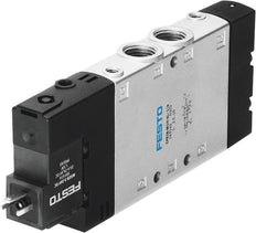 Festo 5/2 Monostabiel Lucht Magneetventiel G1/4 1500l/min - 163762