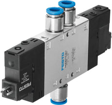 Festo 5/2 Bistable Air Solenoid Valve QS-10 1000l/min - 163159