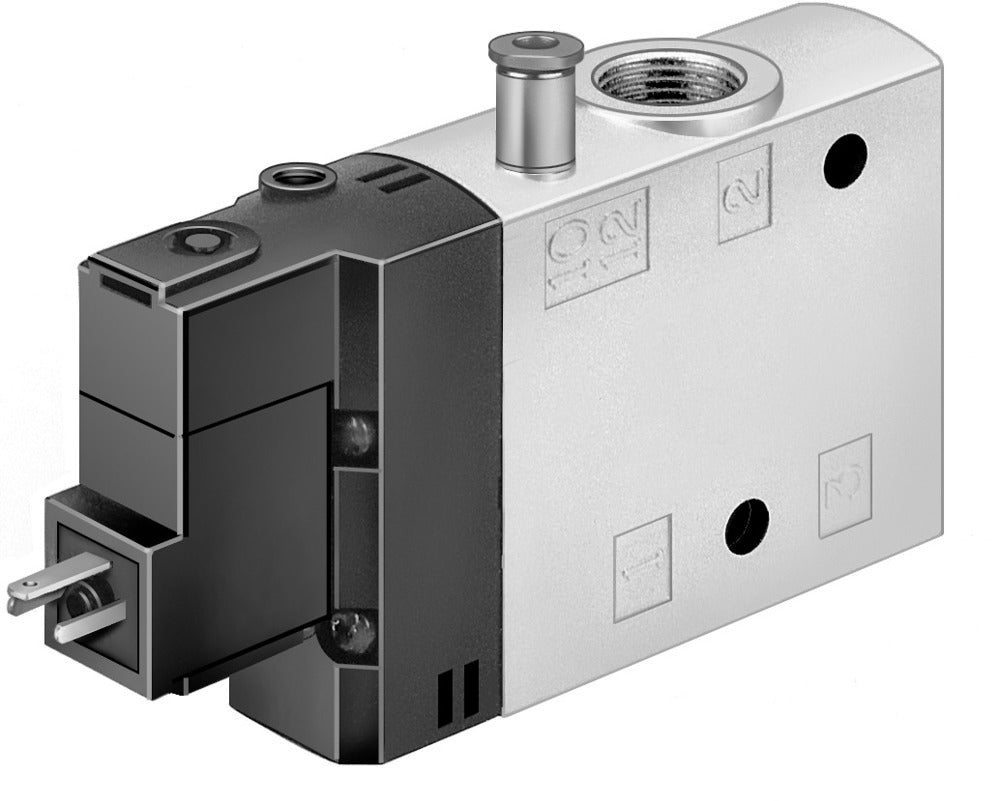 Festo 3/2 NC Monostabiele Lucht Magneetventiel G3/8 2500L/Min - 163837