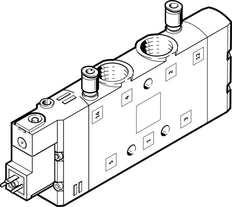 Festo 5/2 Monostabiel Lucht Magneetventiel G3/8 2900L/Min - 163170