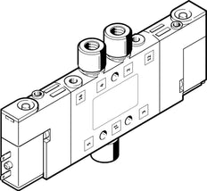 Festo 5/2 Bistabiel Lucht Magneetventiel M5 180L/Min - 196878