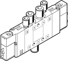 Festo 5/2 Bistabiel Lucht Magneetventiel QS-6 320L/Min - 196880