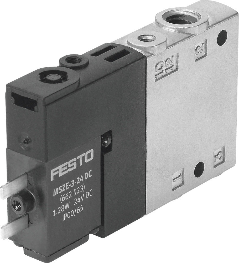 Festo 3/2 NO Monostabiele Lucht Magneetventiel M7 400L/Min - 196918