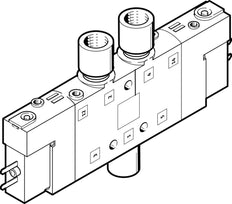 Festo 5/3 Uitgeblazen Lucht Magneetventiel M5 180L/Min - 533162