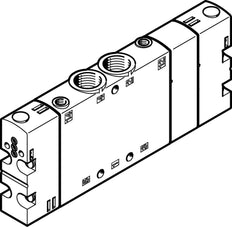 Festo 5/3 NC Basisventiel G1/4 1450l/min - 550158