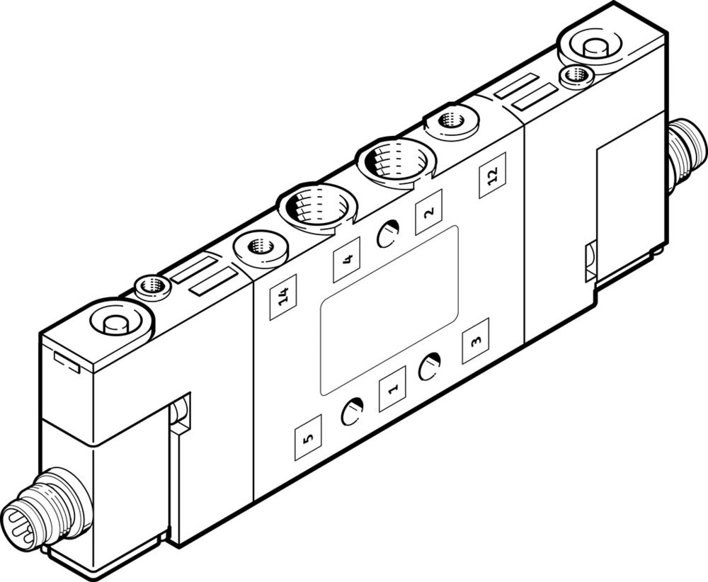 Festo 5/2 Bistabiel Lucht Magneetventiel M7 350L/Min - 550225