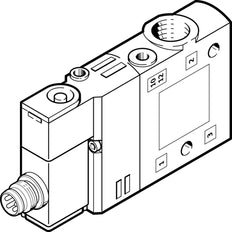 Festo 3/2 NO Monostabiel Lucht Magneetventiel G1/8 900l/min - 550249