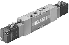 Festo 5/3 NC Air Solenoid Valve G1/4 1600l/min - 31004